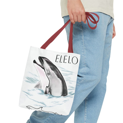 Elelo Pacific White Sided Dolphin Tote Bag (AOP)