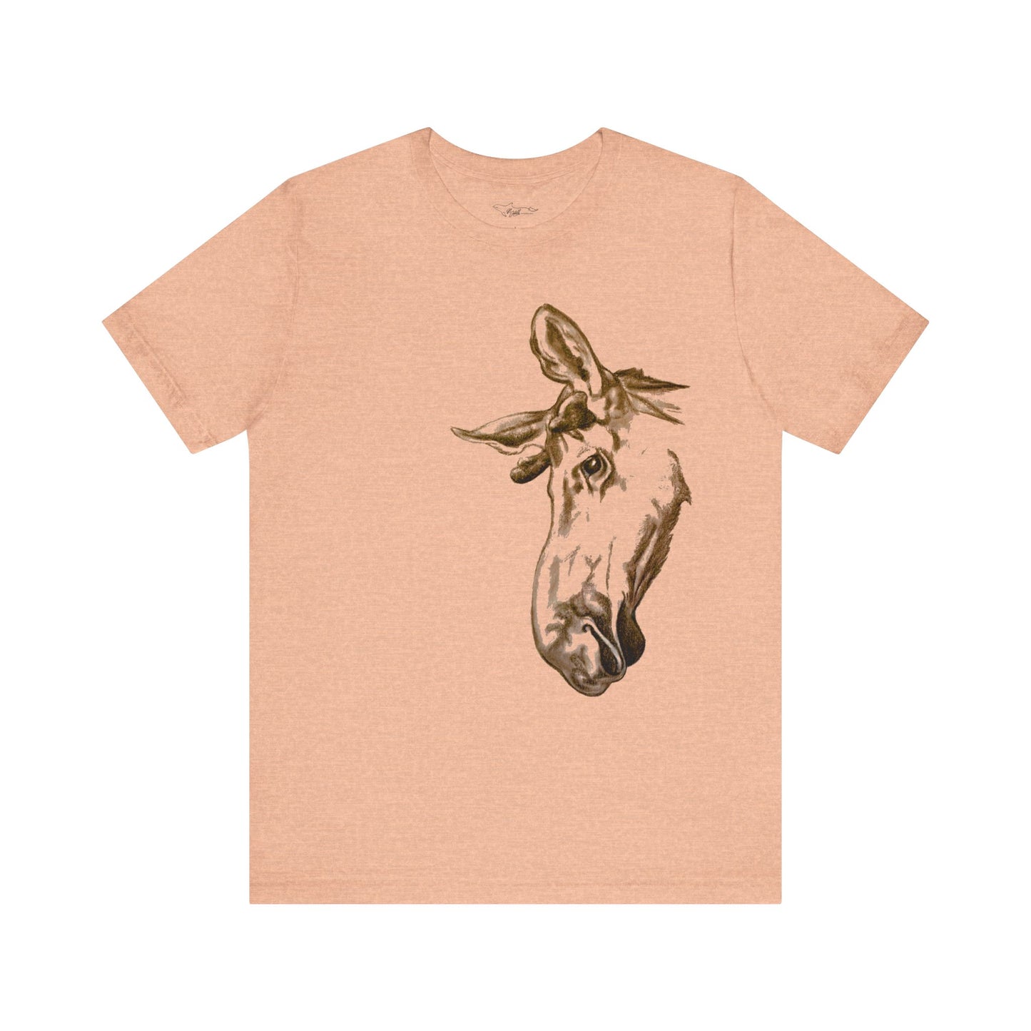 Curious Moose Unisex Jersey Short Sleeve Tee