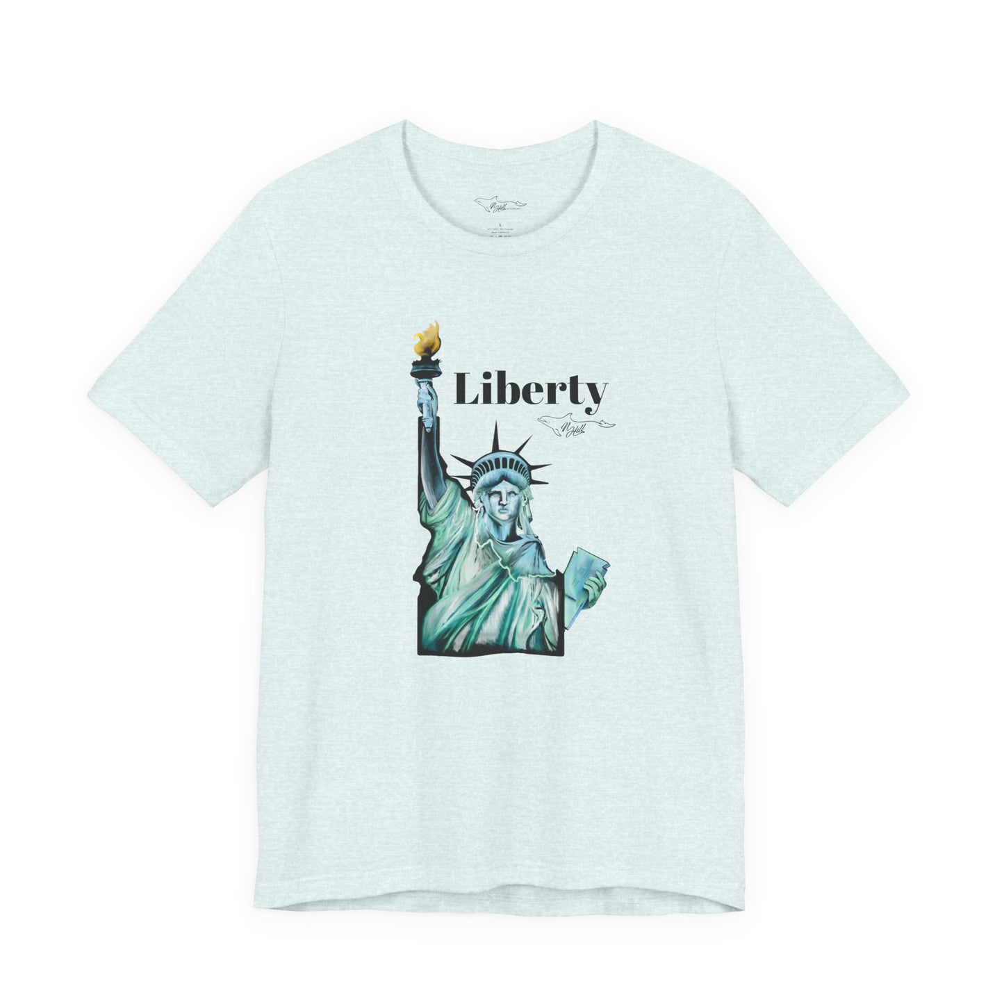Idaho Statue of Liberty Unisex Jersey Short Sleeve Tee