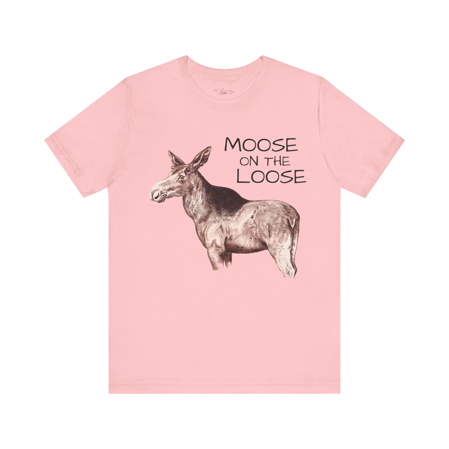 Moose On The Loose Unisex Jersey Short Sleeve Tee