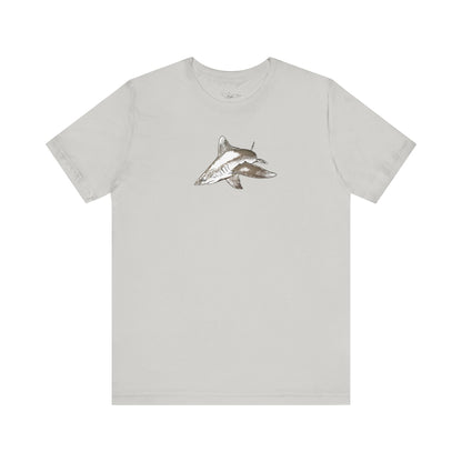 Oceanic Whitetip Shark  Unisex Jersey Short Sleeve Tee