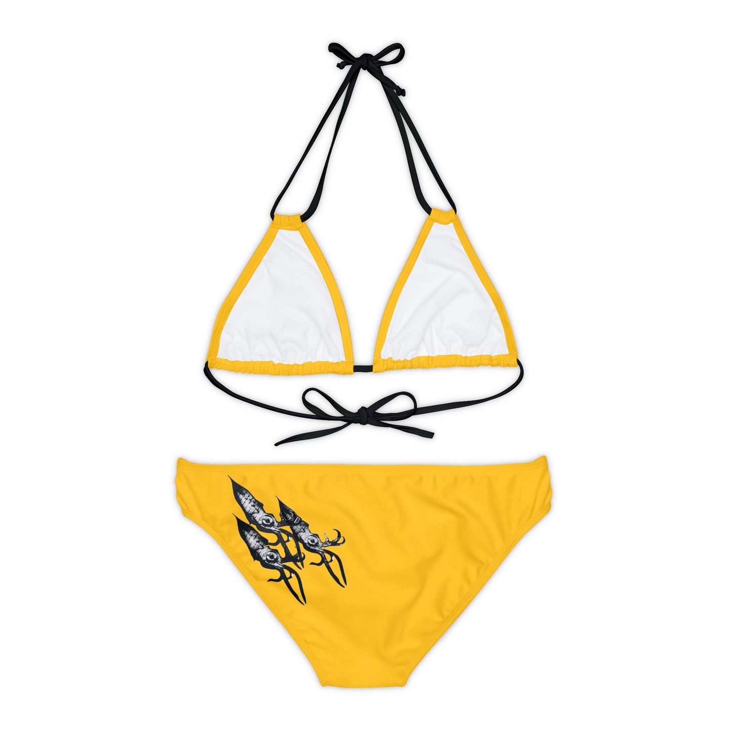 Tropical Squid Strappy Bikini Set (AOP)