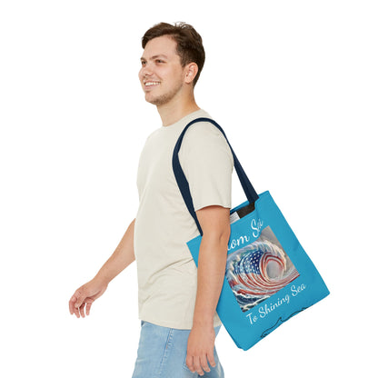 Flag Ocean Tote Bag (AOP)