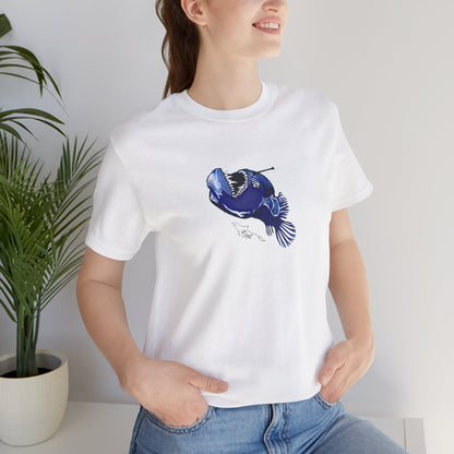 Angler Fish Unisex Jersey Short Sleeve Tee