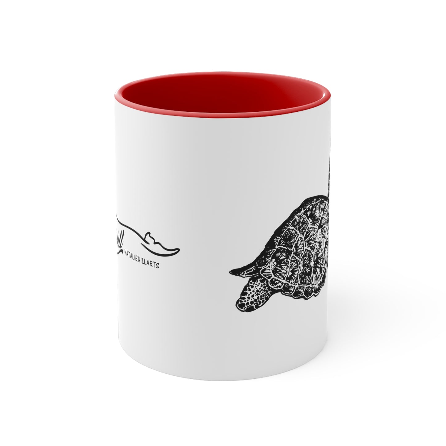 Sea Turtle Accent Coffee Mug, 11oz