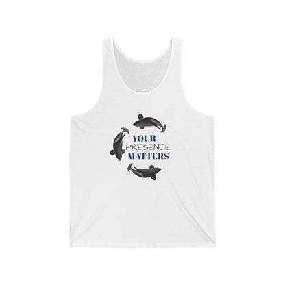 Orca Presence Unisex Jersey Tank