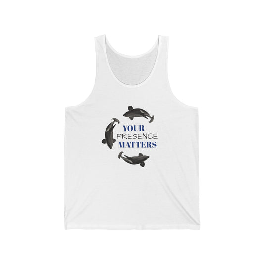 Orca Presence Unisex Jersey Tank