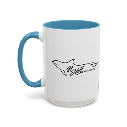 Queen Katina Orca Whale Accent Coffee Mug (11, 15oz)