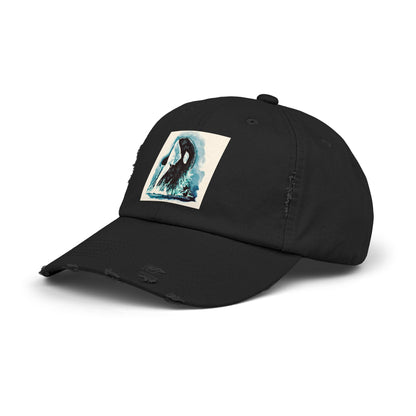 Orca Unisex Distressed Cap