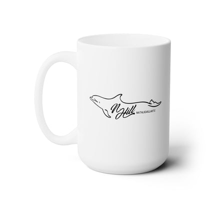 Seeking Dolphin Ceramic Mug 15oz