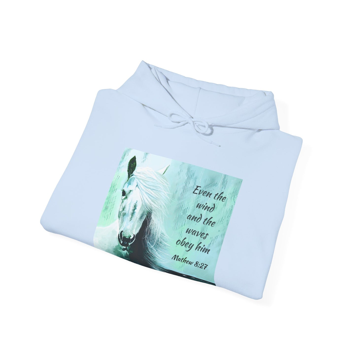 Horse Scripture Heavy Blend™ Hooded Sweatshirt