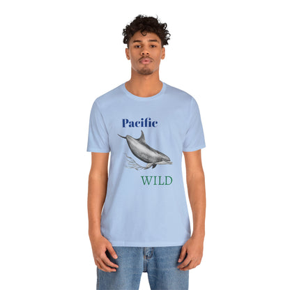 Pacific Wild Dolphin Unisex Jersey Short Sleeve Tee