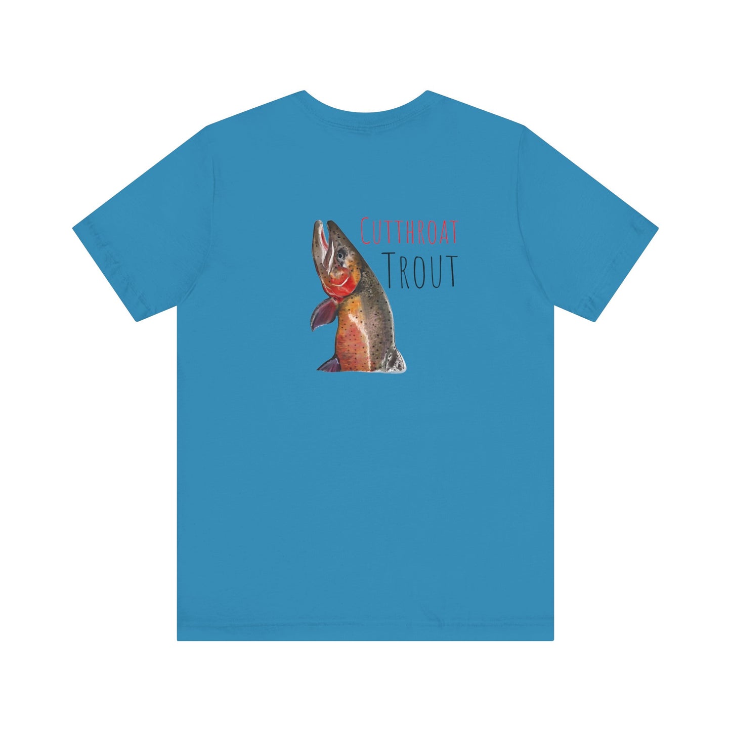 Cutthroat Trout Unisex Jersey Short Sleeve Tee