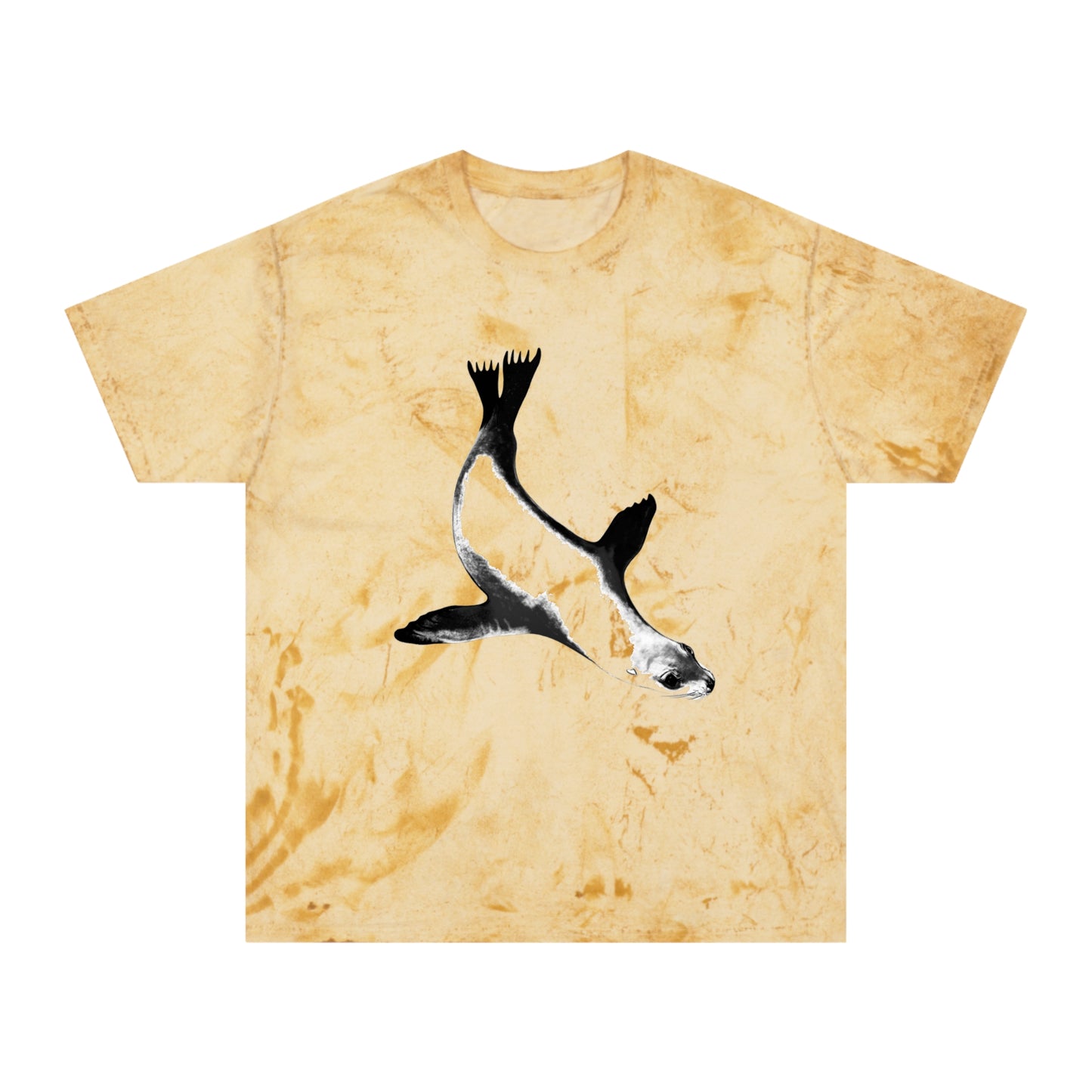 Sea Lion Unisex Color Blast T-Shirt