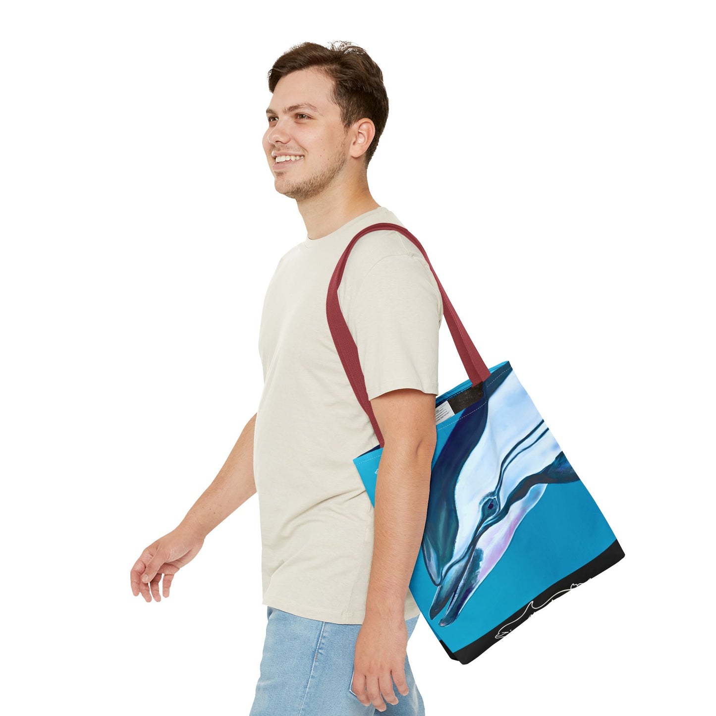 Common Dolphin Tote Bag (AOP)