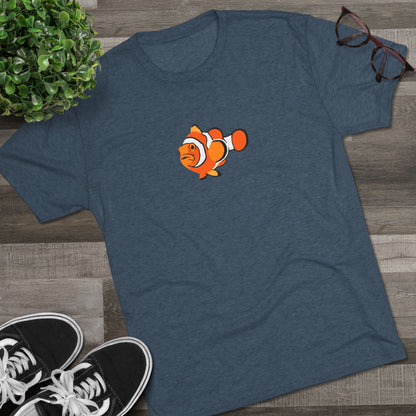 Clownfish Unisex Tri-Blend Crew Tee