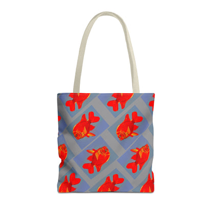 Garibaldi Damselfish Fish Tote Bag (AOP)