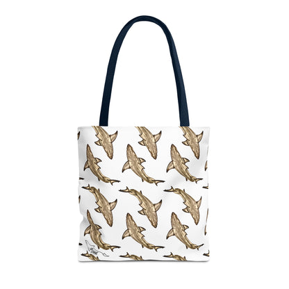 Great White Shark Tote Bag (AOP)