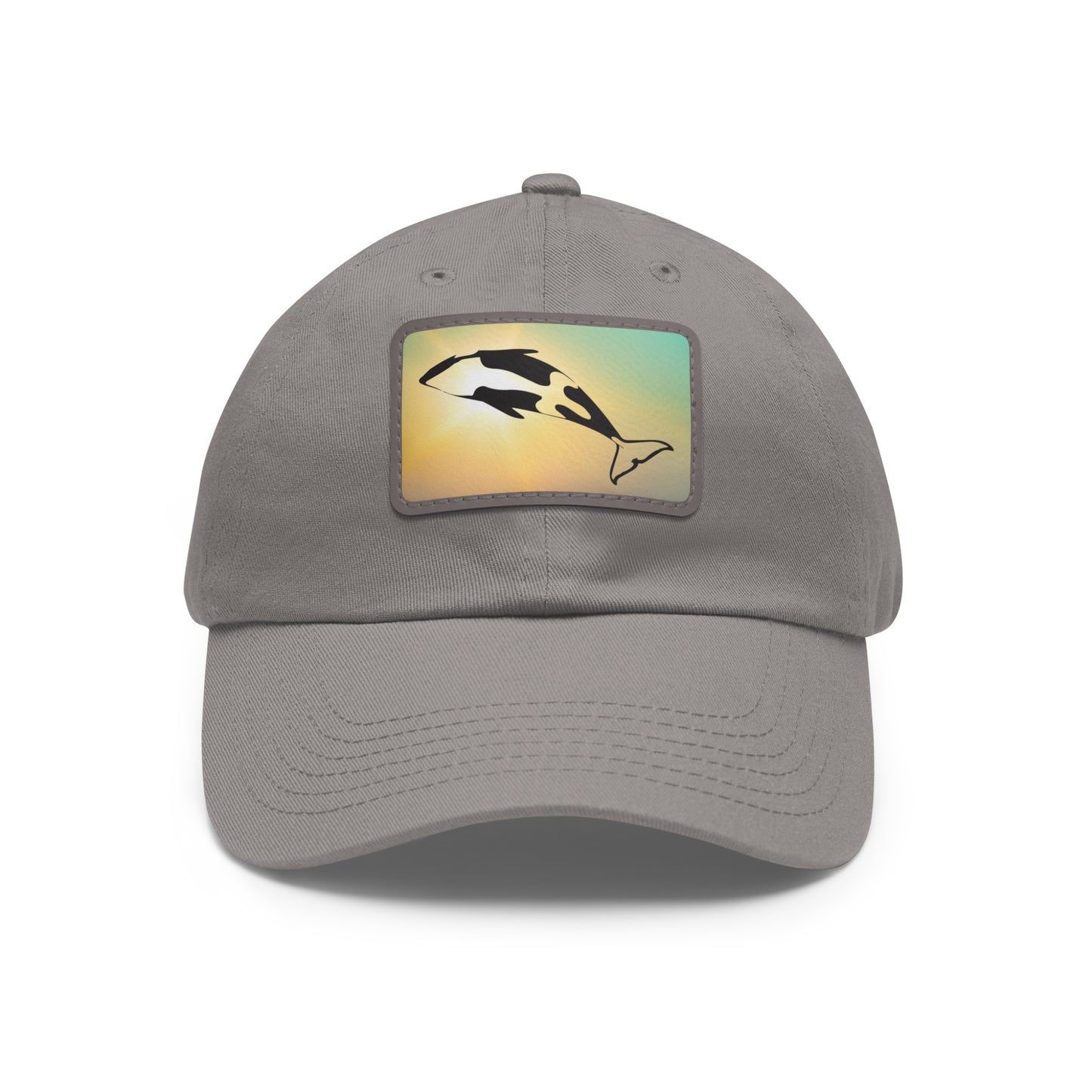 Orca Hat with Leather Patch (Rectangle)