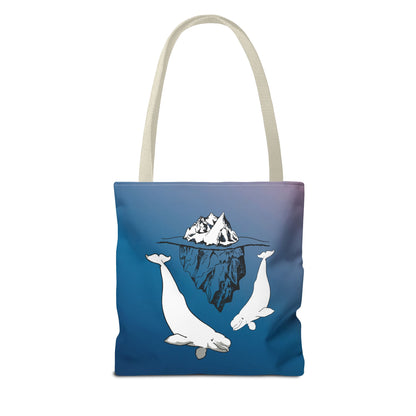 Beluga Whales Tote Bag (AOP)