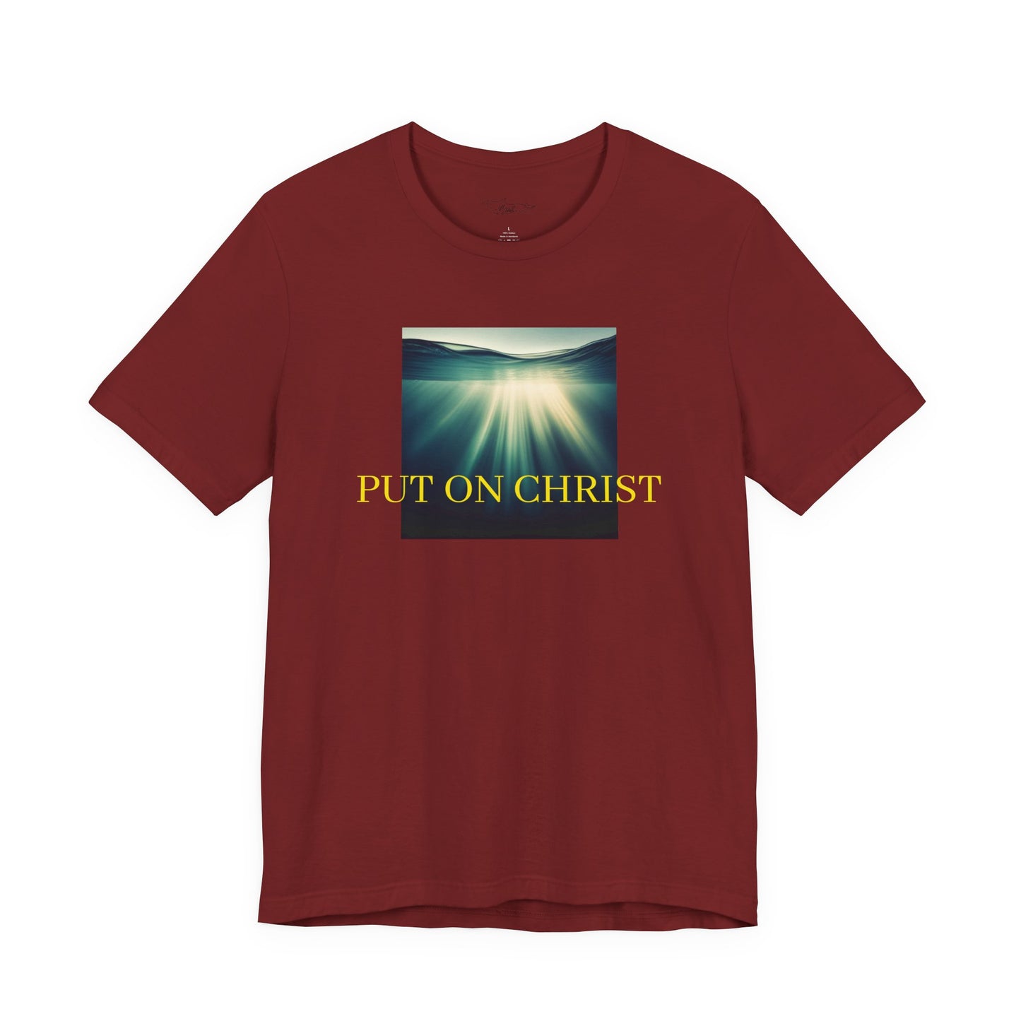 Put On Christ Unisex Jersey Short Sleeve Tee