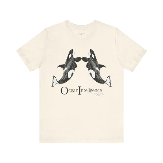 Ocean Intelligence Orca Jersey Short Sleeve Tee