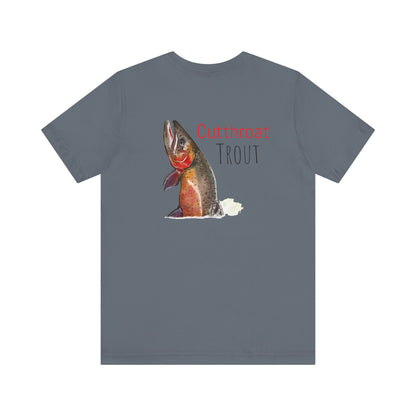 Cutthroat Trout Unisex Jersey Short Sleeve Tee