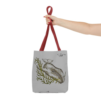 Gray Whale Tote Bag (AOP)