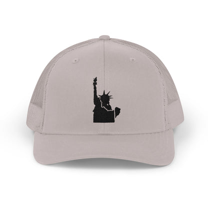 Idaho Statue of Liberty Snapback Trucker Cap