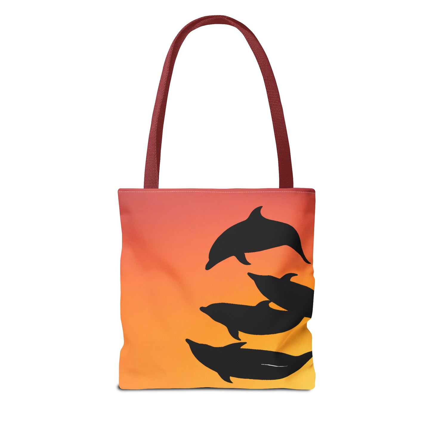 Bowriding Dolphins Tote Bag (AOP)