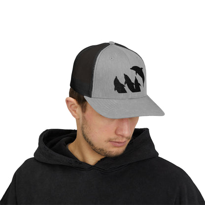 Dolphins Bow Ride Snapback Trucker Cap