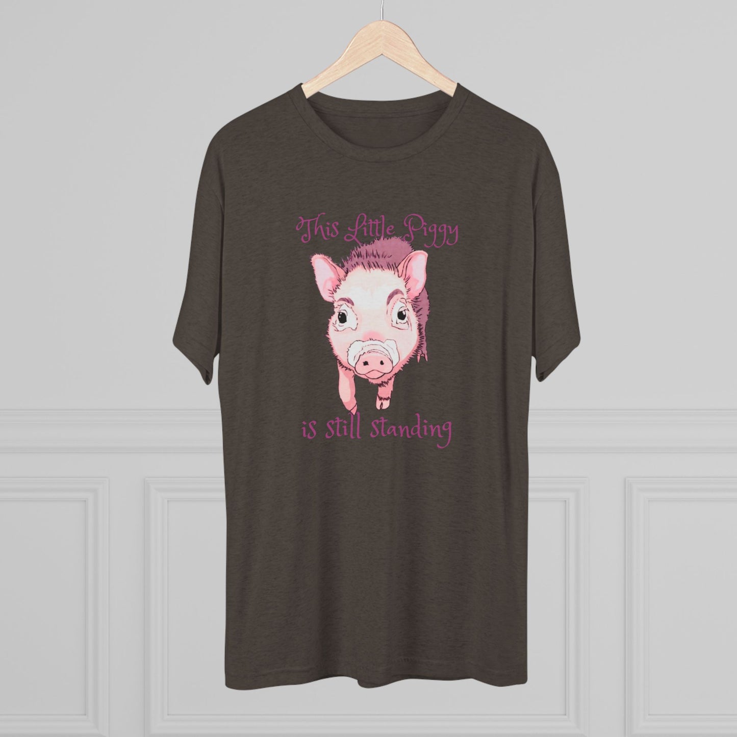 This Little Piggy Unisex Tri-Blend Crew Tee