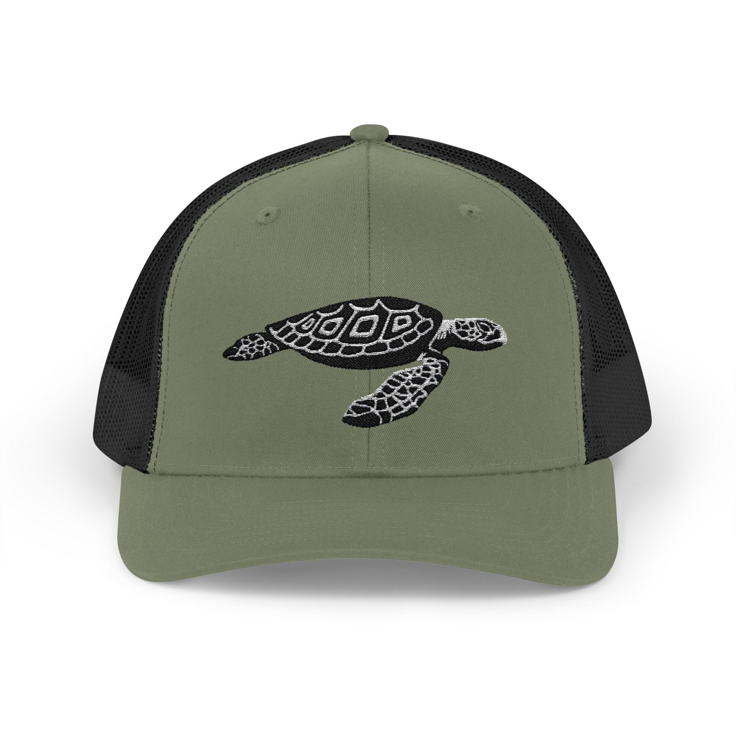 Sea Turtle Snapback Trucker Cap
