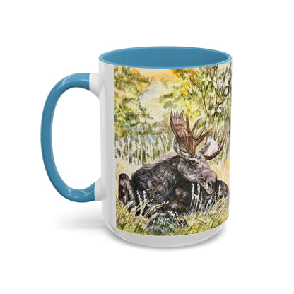 Moose Accent Coffee Mug 15oz