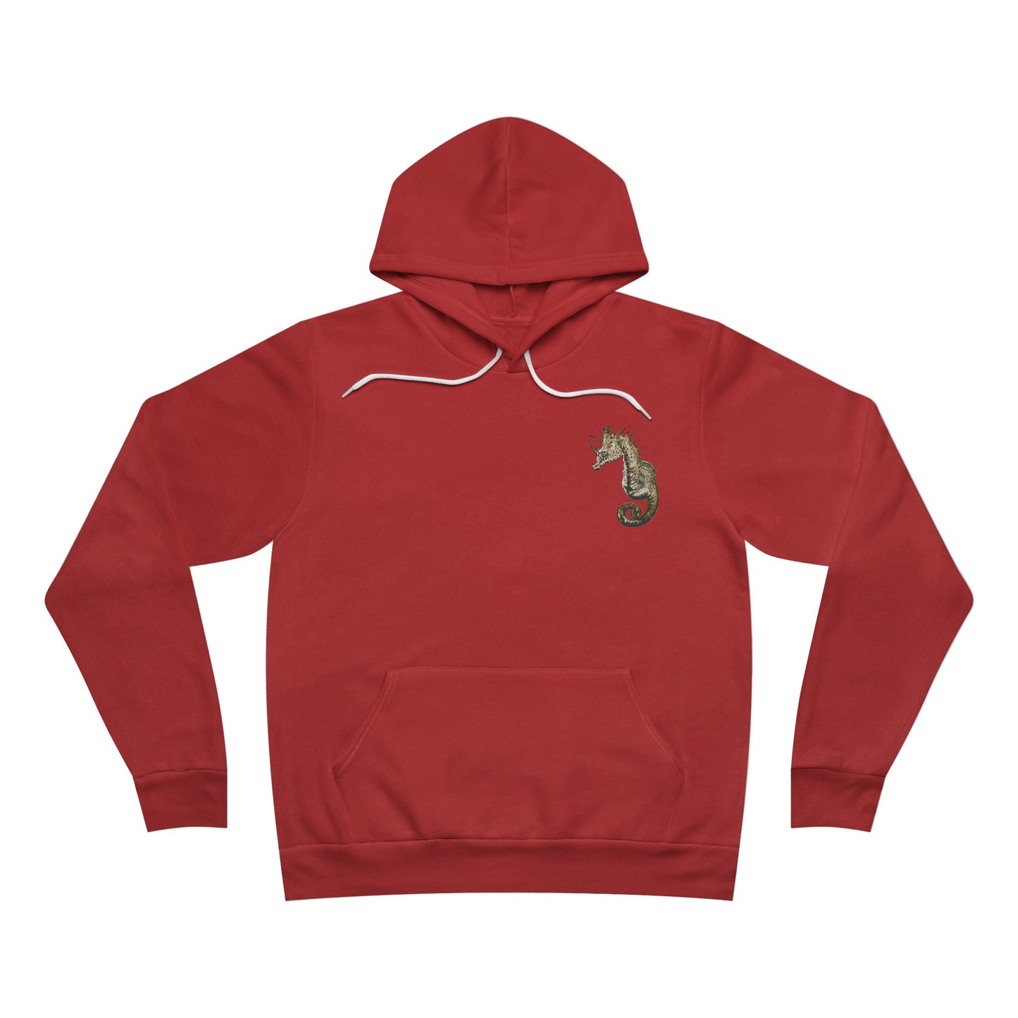 Sea Horse Unisex Sponge Fleece Pullover Hoodie