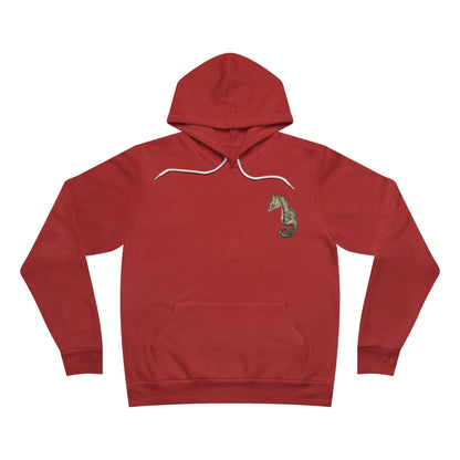 Sea Horse Unisex Sponge Fleece Pullover Hoodie