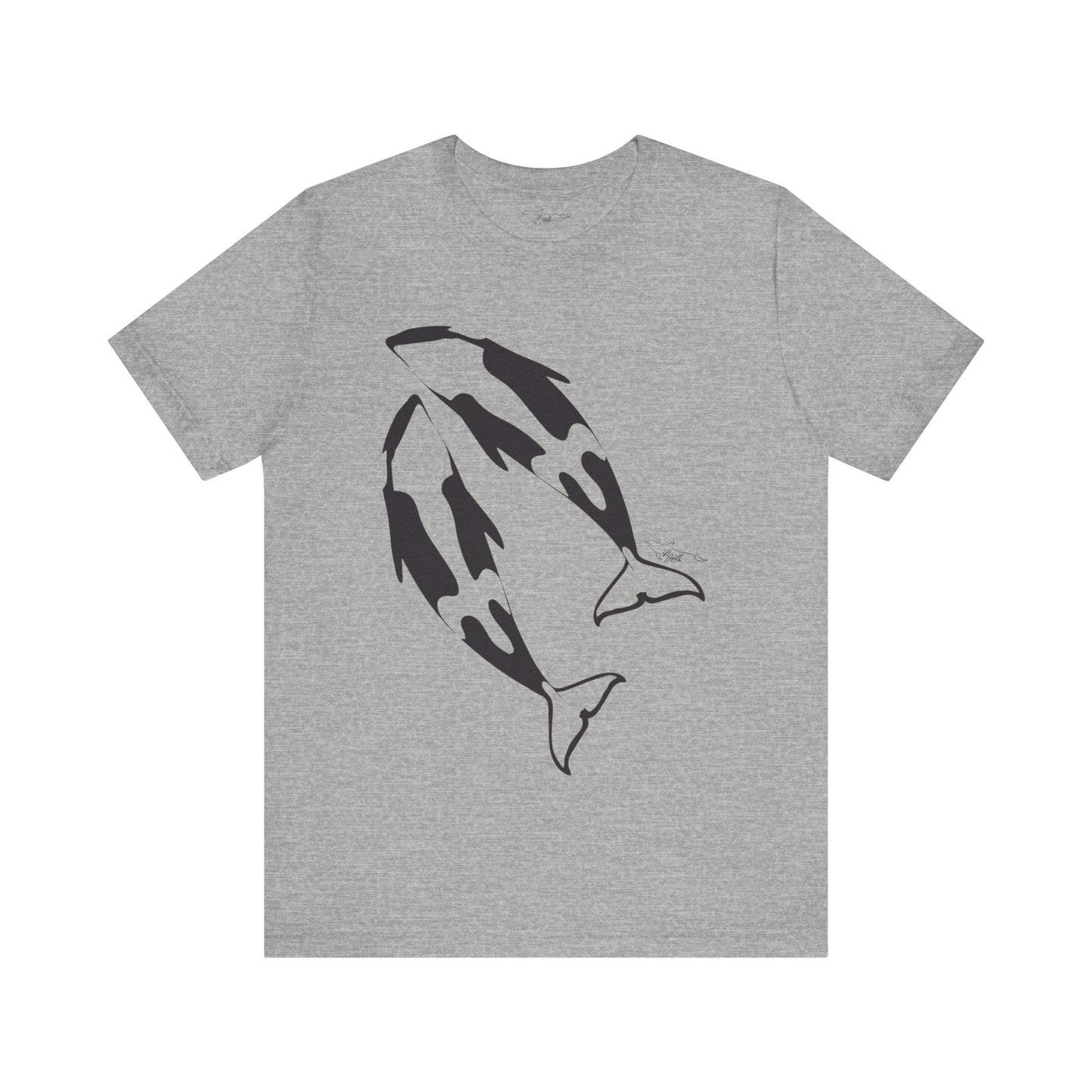 Orcas Breach Unisex Jersey Short Sleeve Tee