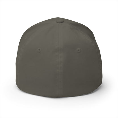 Hammerhead Shark Closed-Back Structured Cap (Embroidery)