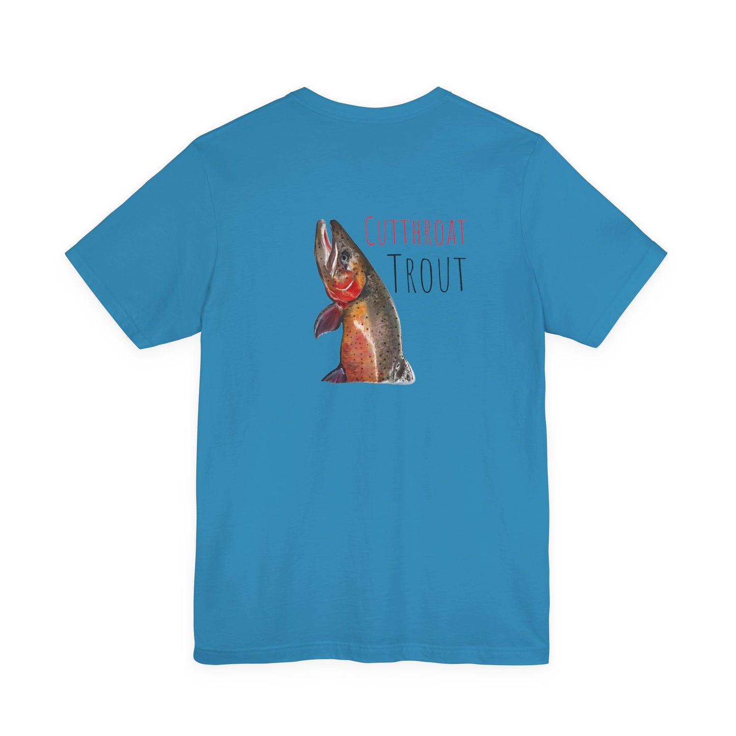 Cutthroat Trout Unisex Jersey Short Sleeve Tee
