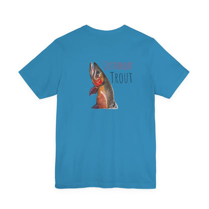Cutthroat Trout Unisex Jersey Short Sleeve Tee