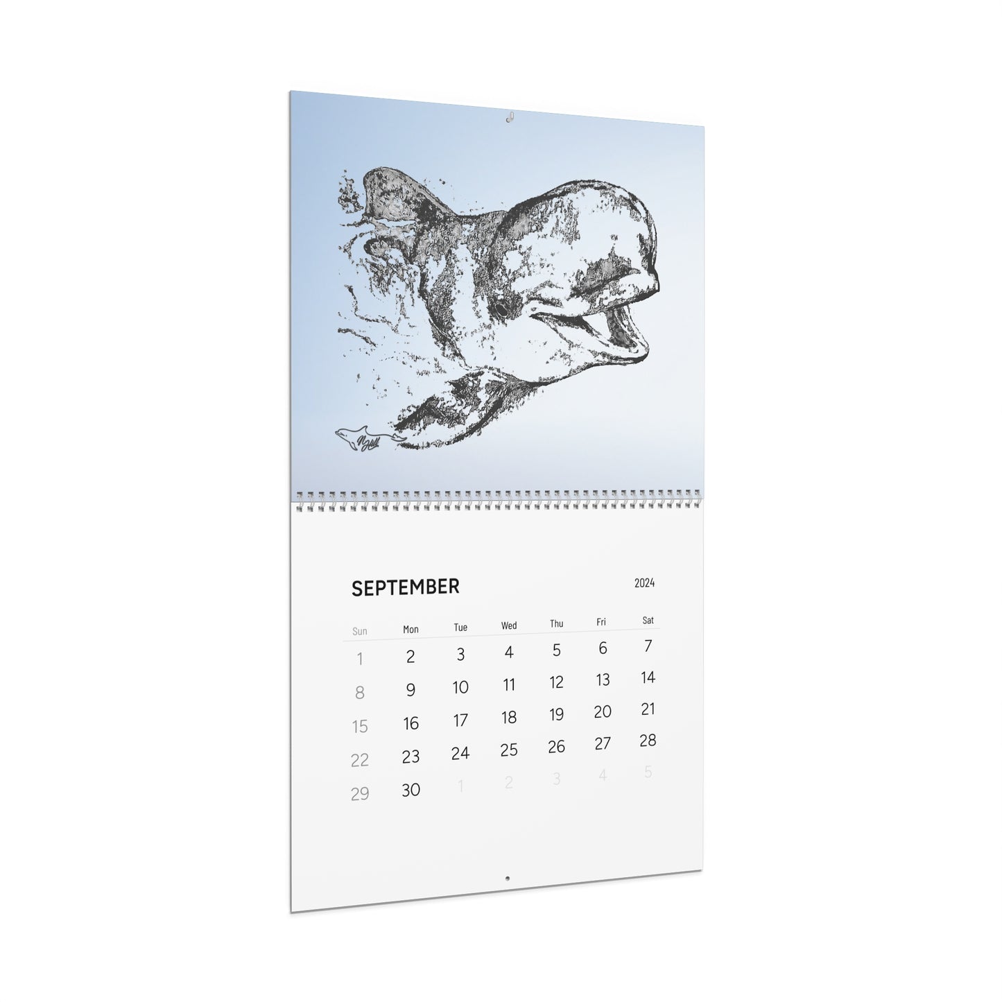 Marine Wildlife Wall Calendars (2024)