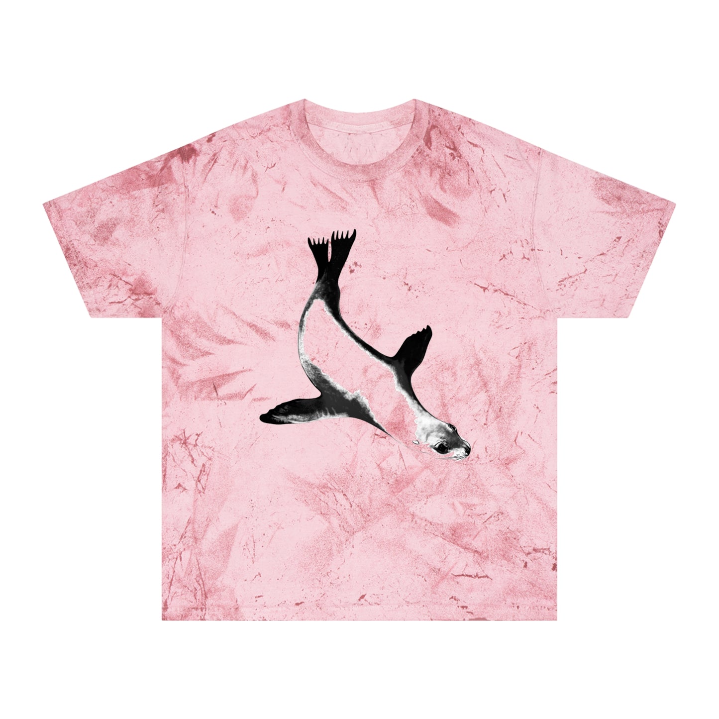 Sea Lion Unisex Color Blast T-Shirt