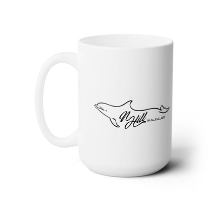 Orca Spy-hop Ceramic Mug 15oz