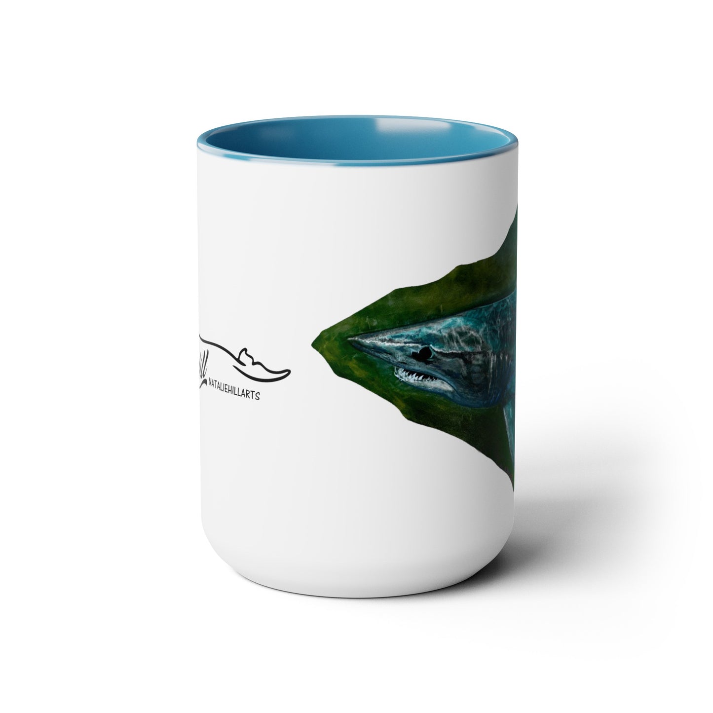 Mako Two-Tone Coffee Mugs, 15oz