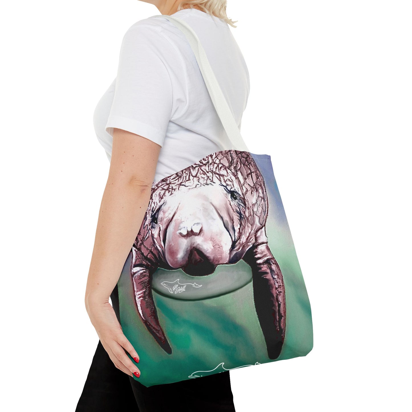 Manatee Tote Bag (AOP)