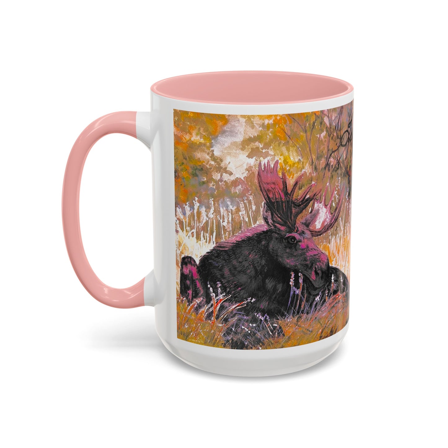 Moose Accent Coffee Mug 15oz