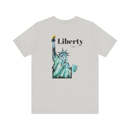 Idaho Statue of Liberty Unisex Jersey Short Sleeve Tee