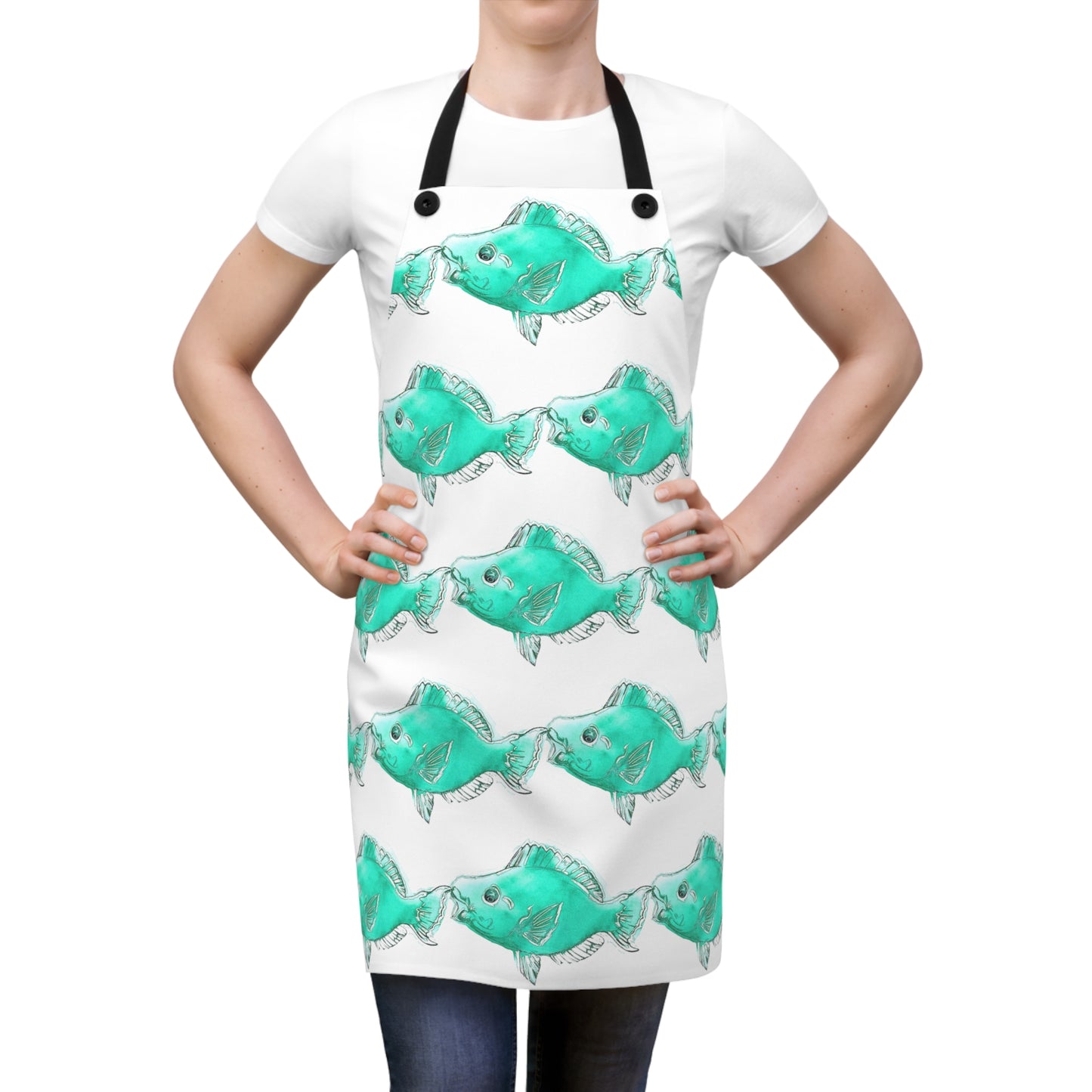 Parrot Fish Apron (AOP)