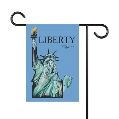 Idaho Statue of Liberty Liberty IGarden & House Banner