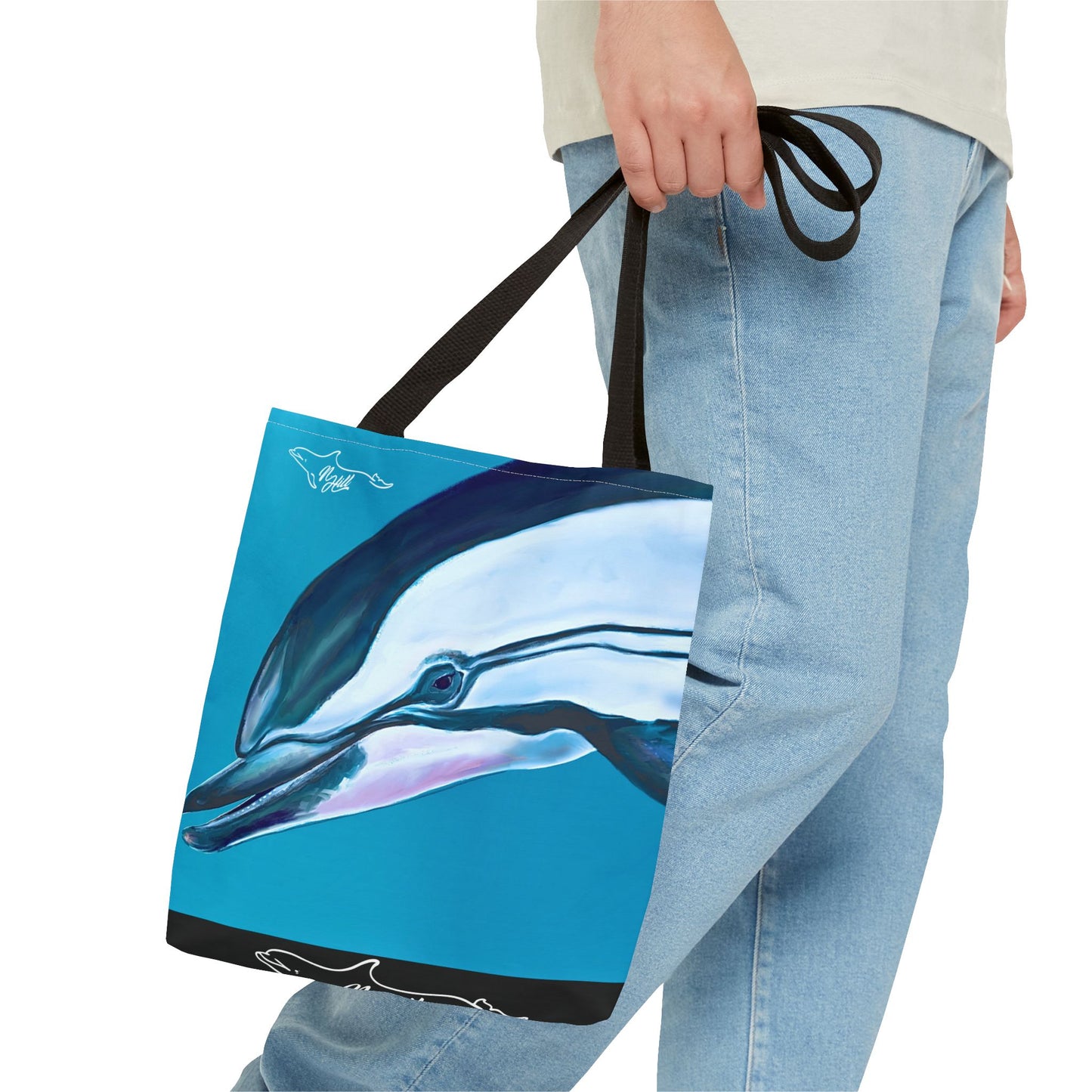 Common Dolphin Tote Bag (AOP)